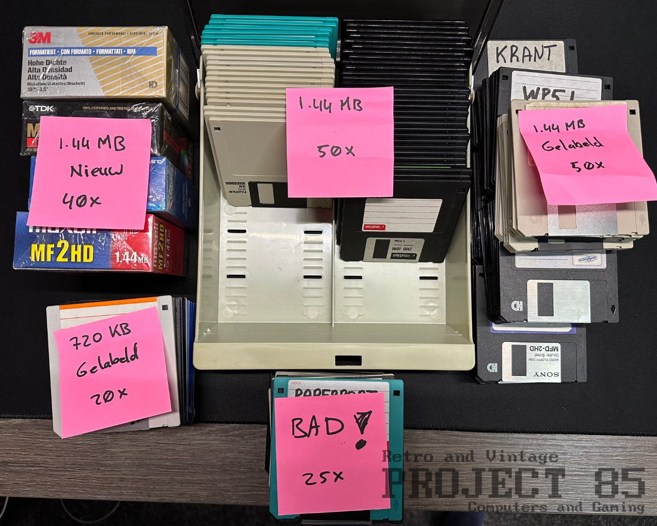 Nog meer diskettes!